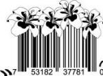 Universal Product Code Art - UPC Barcode Flower