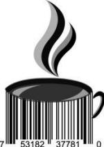 Universal Product Code Art - UPC Barcode Coffee