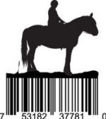 Universal Product Code Art - UPC Barcode Horse
